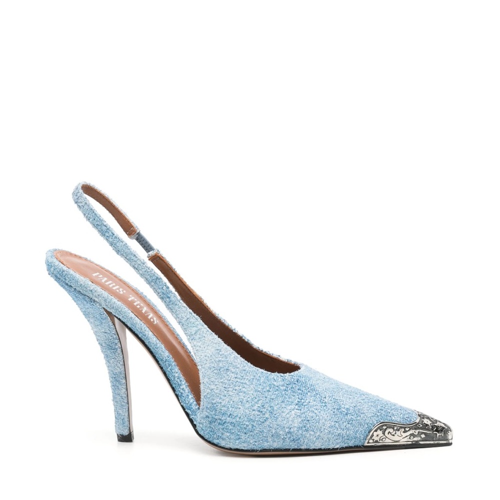 Paris Texas Jessica Western Slingback 105